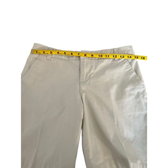 PATAGONIA W’s STRETCH ALL OVER WOMENS KHAKI HIKING WALKING SHORTS SIZE 2 - Picture 4 of 11